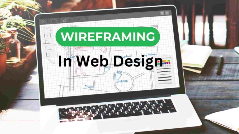 What is wireframe in web design?