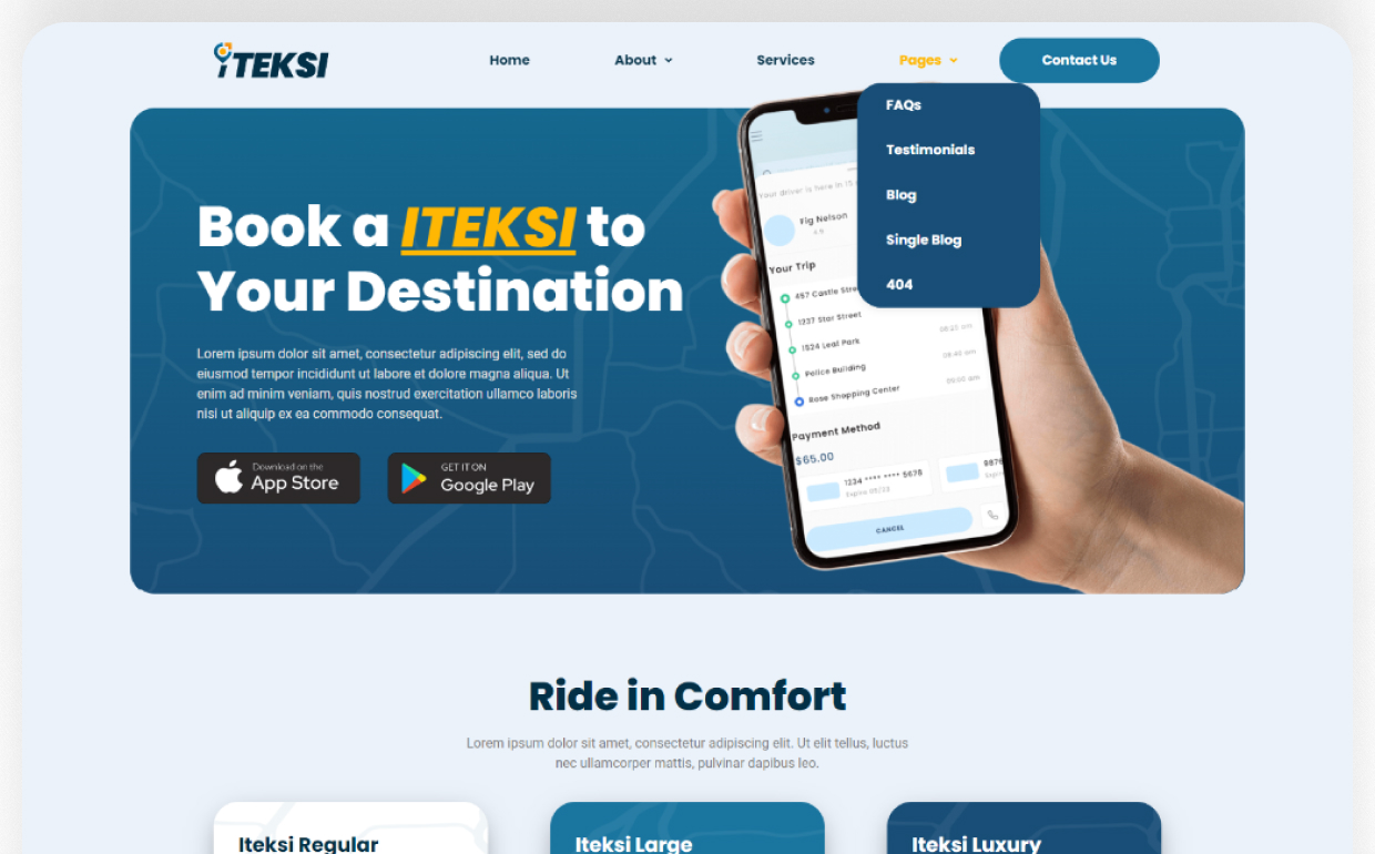 tour agency website