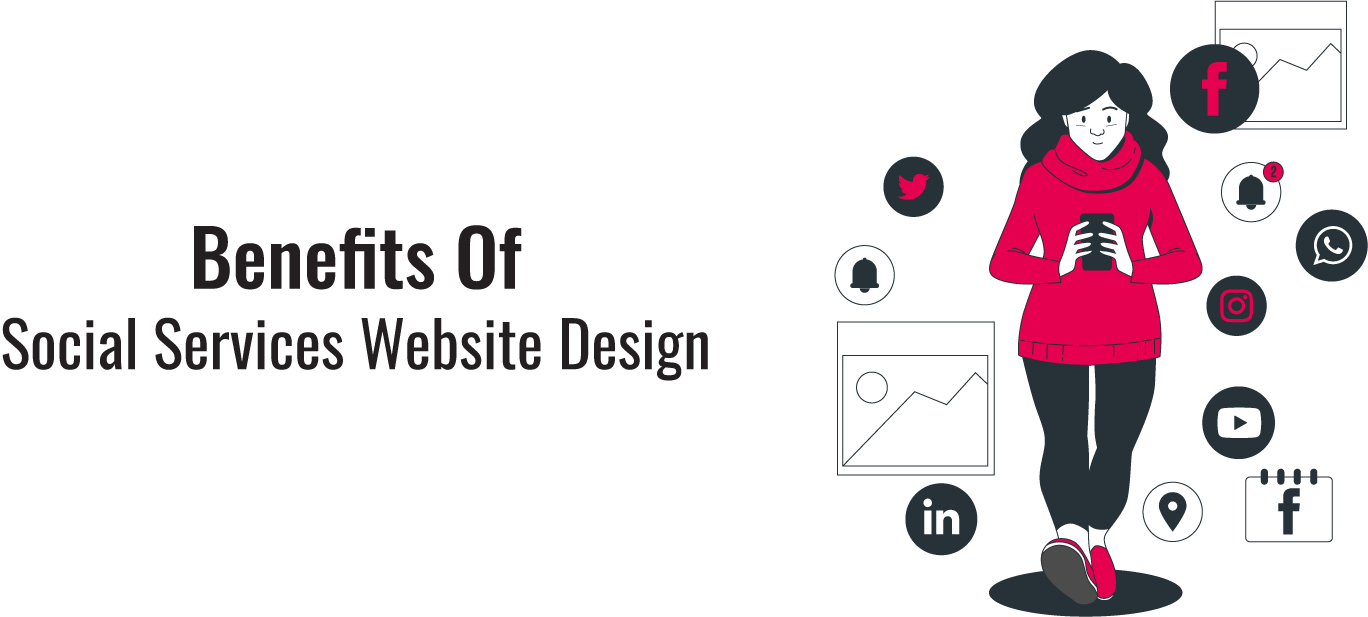 social services website design