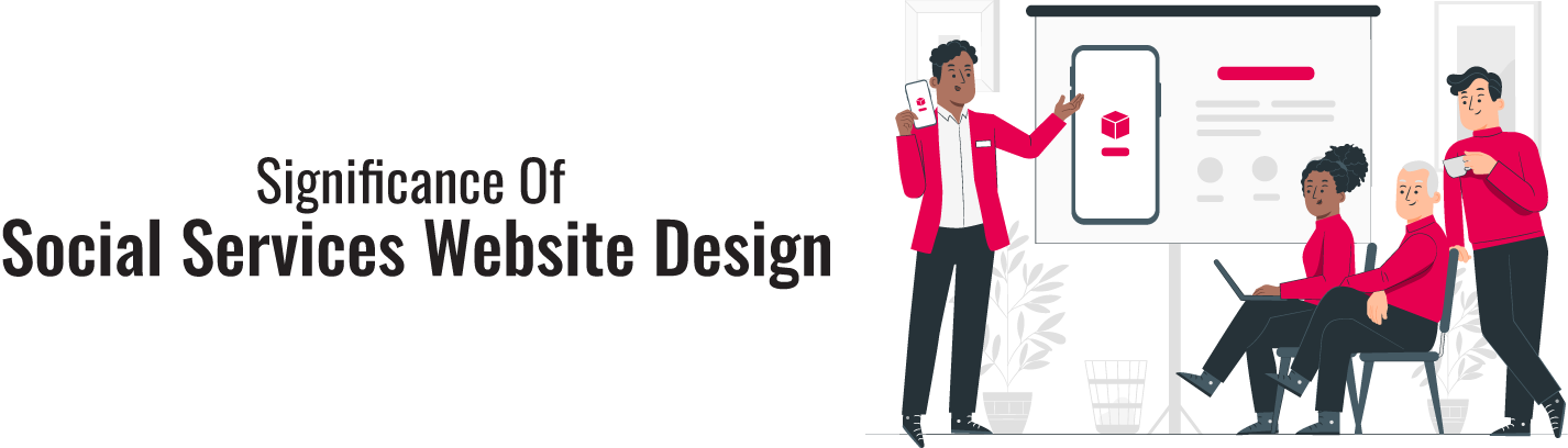 social services website design