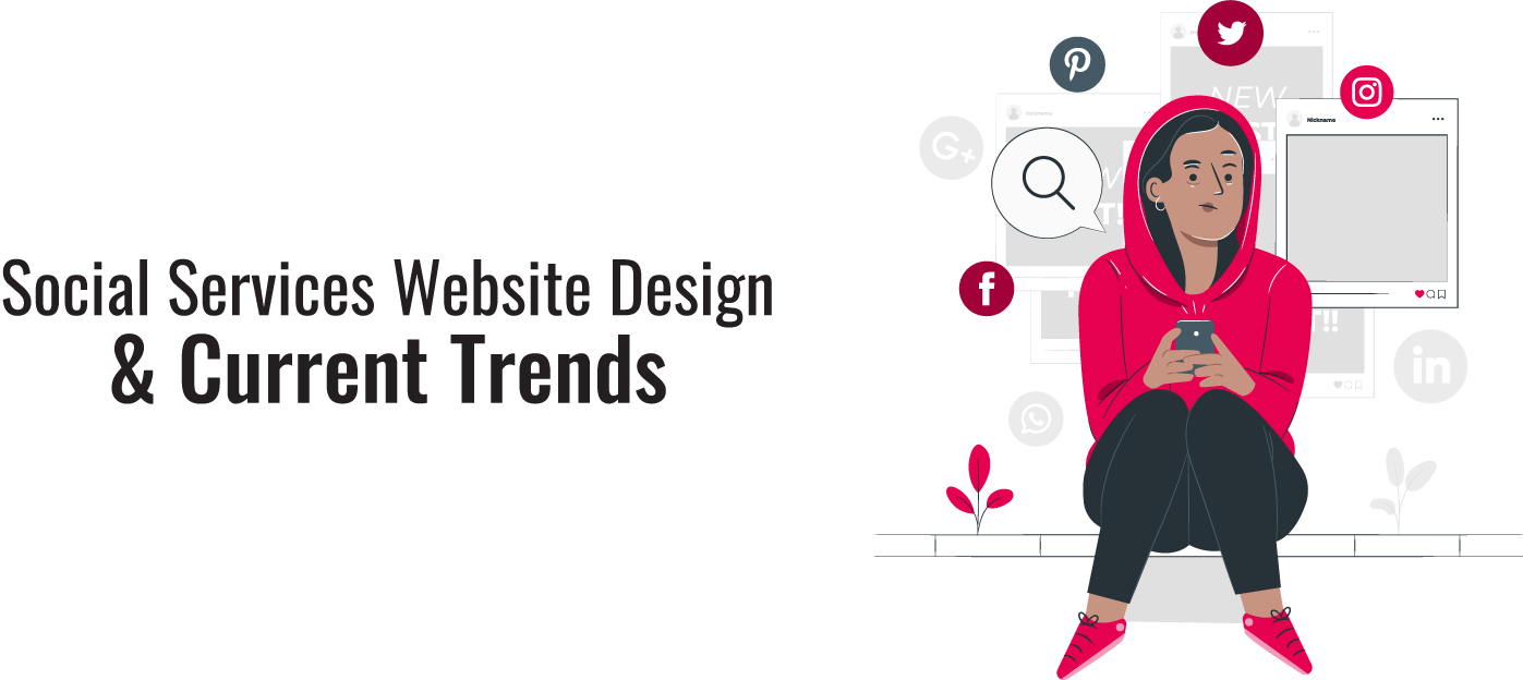 social services website design