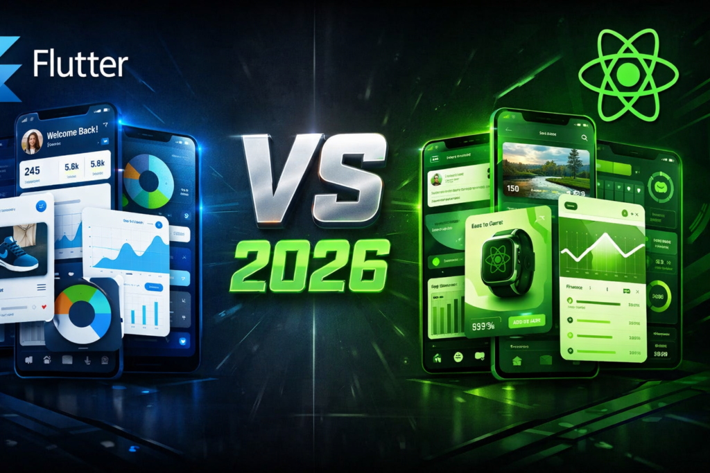 Flutter vs React Native 2026 Which Framework Should You Choose for Your Next App?